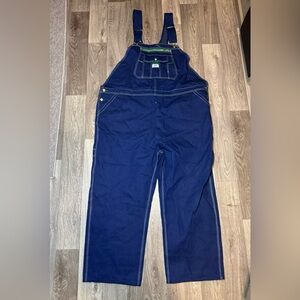 Liberty Bib Overalls Men’s 50x30 Comfortable Fit Work Denim Carpenter Farmer
